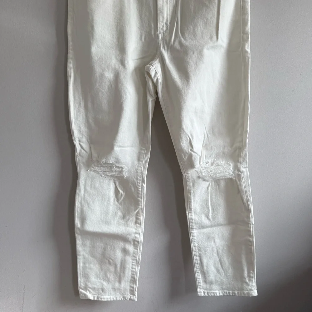 Joe's Jeans High Rise Ankle Vintage Stretch White Jeans Women Size 33 - Picture 4 of 16